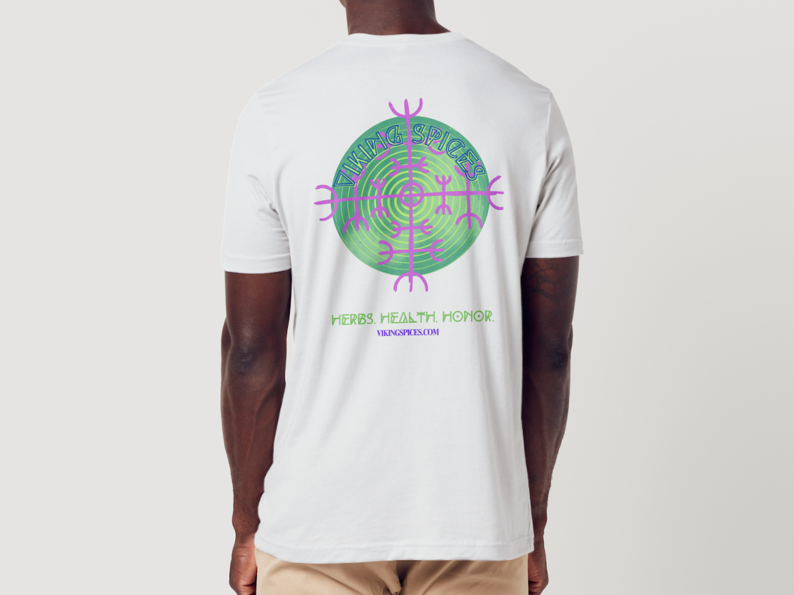 Viking Spices Rune Tshirt - Organic, Ethical, Bold