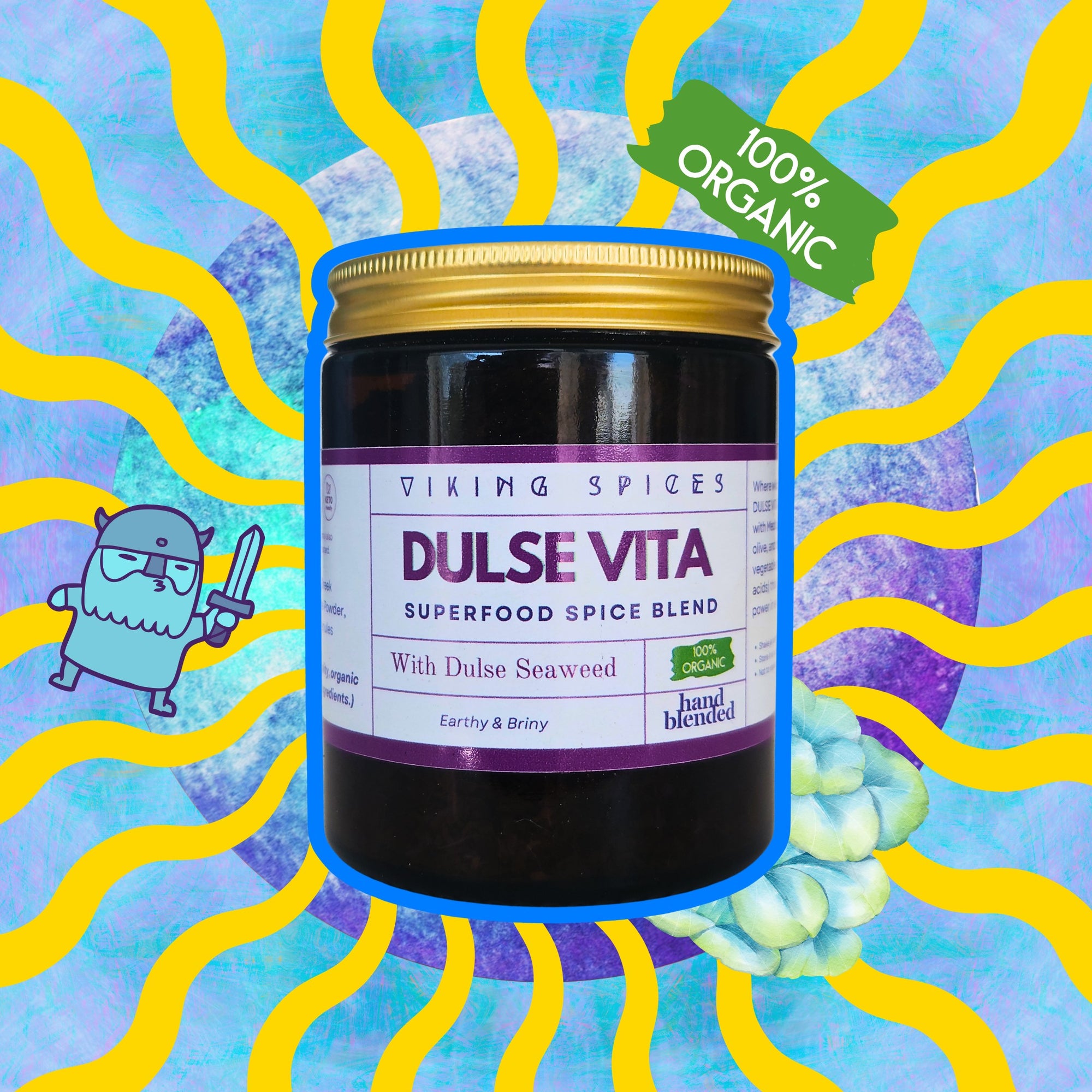 Dulse Vita – Oregano, Olive & Garlic Umami Salt Blend