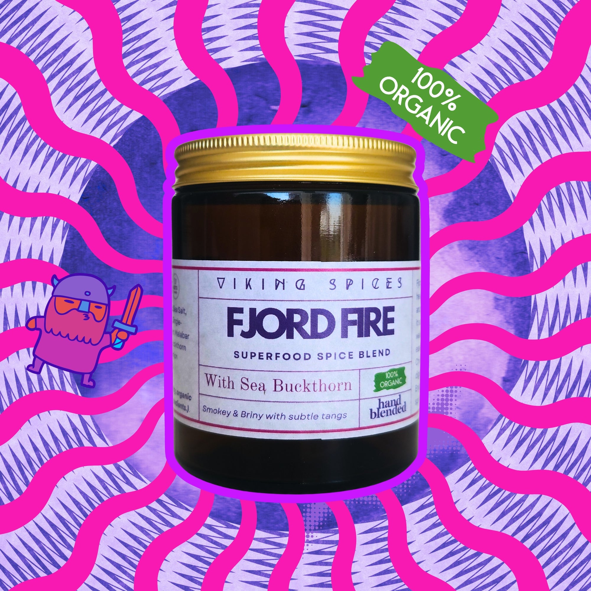 Fjord Fire – Health-Boosting Smoky Spice Blend with Sea Buckthorn