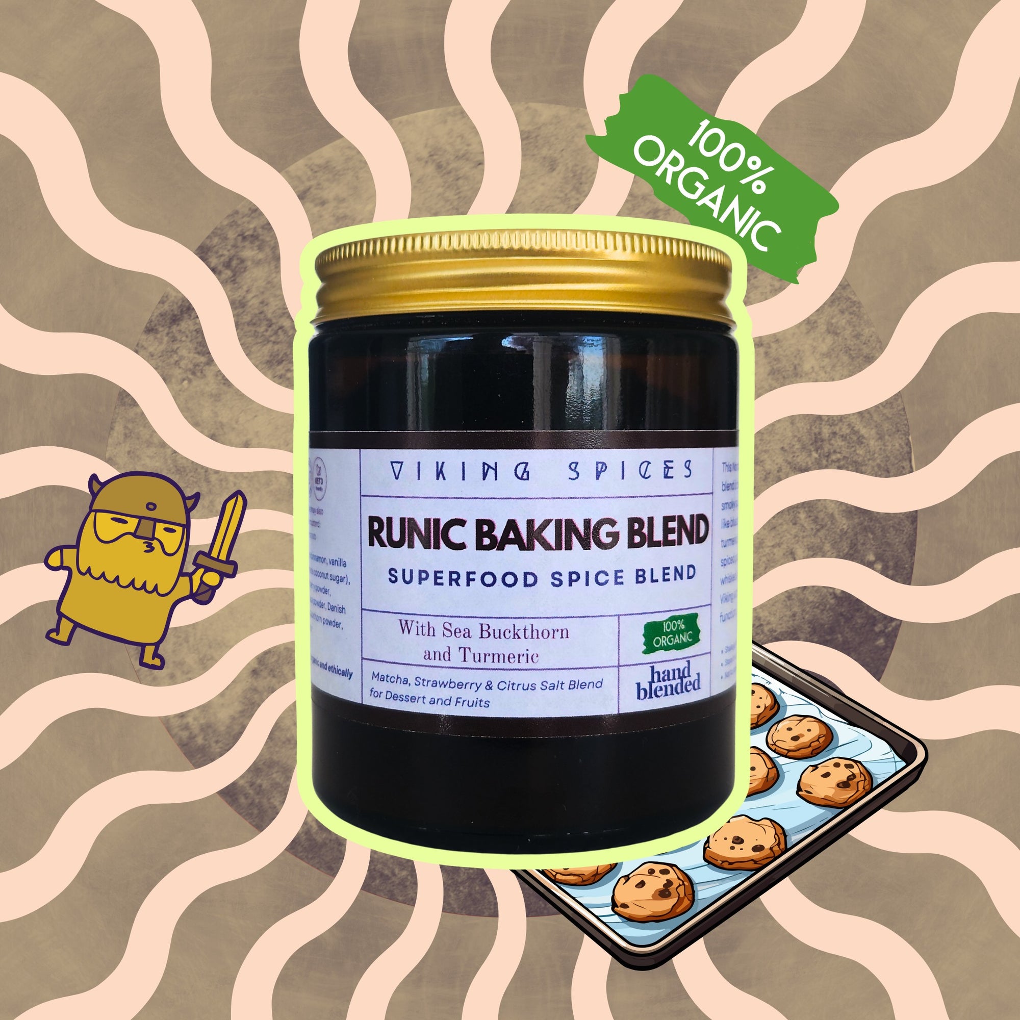 Runic Baking Blend - A Superfood-Powered Nordic Heritage Mix