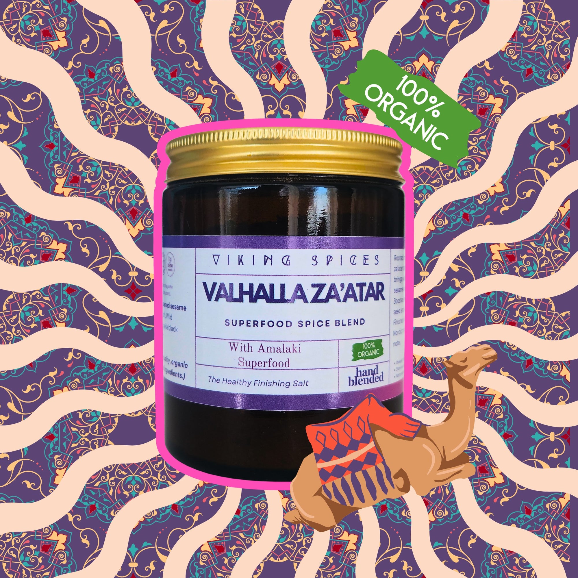 Valhalla Za'atar – A Middle Eastern-Nordic Fusion Spice Superfood Blend