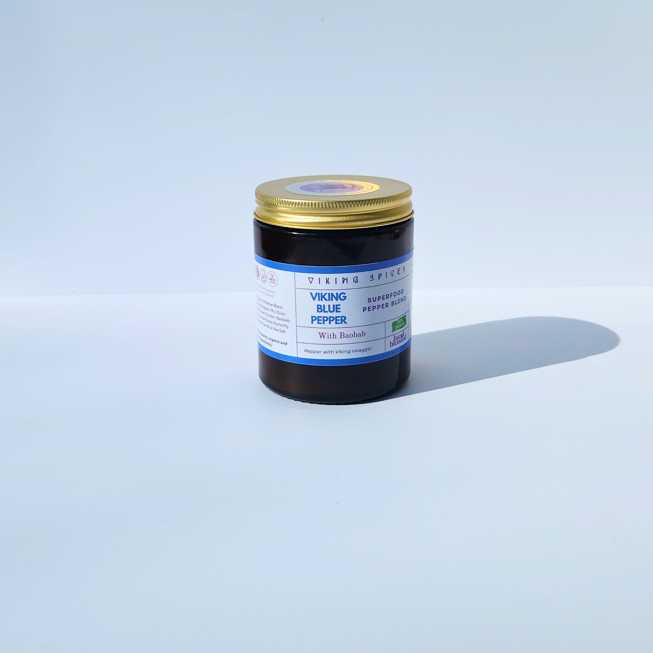 Viking Blue Pepper- The Blue Superfood Spice Blend with Baobab
